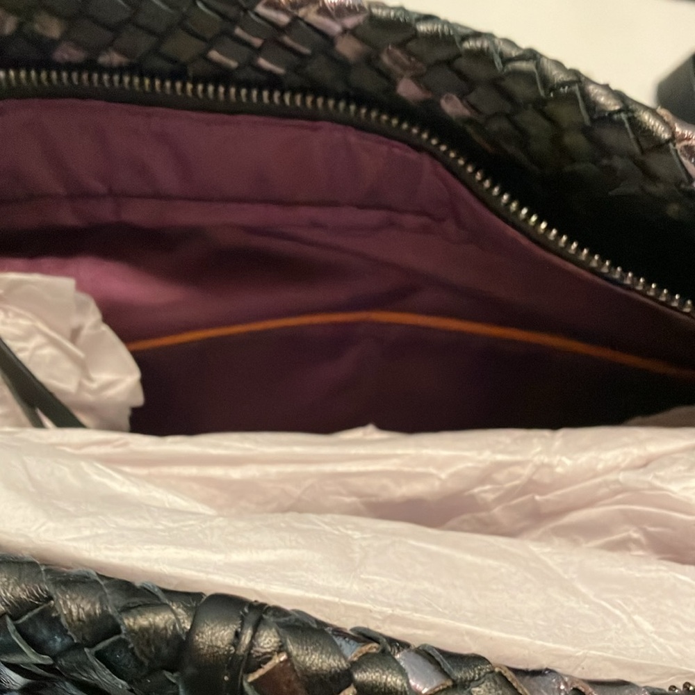 NWT HOBO Bag Purse with Matching Wristlet Super Cute! New with tags Black - Picture 8 of 13